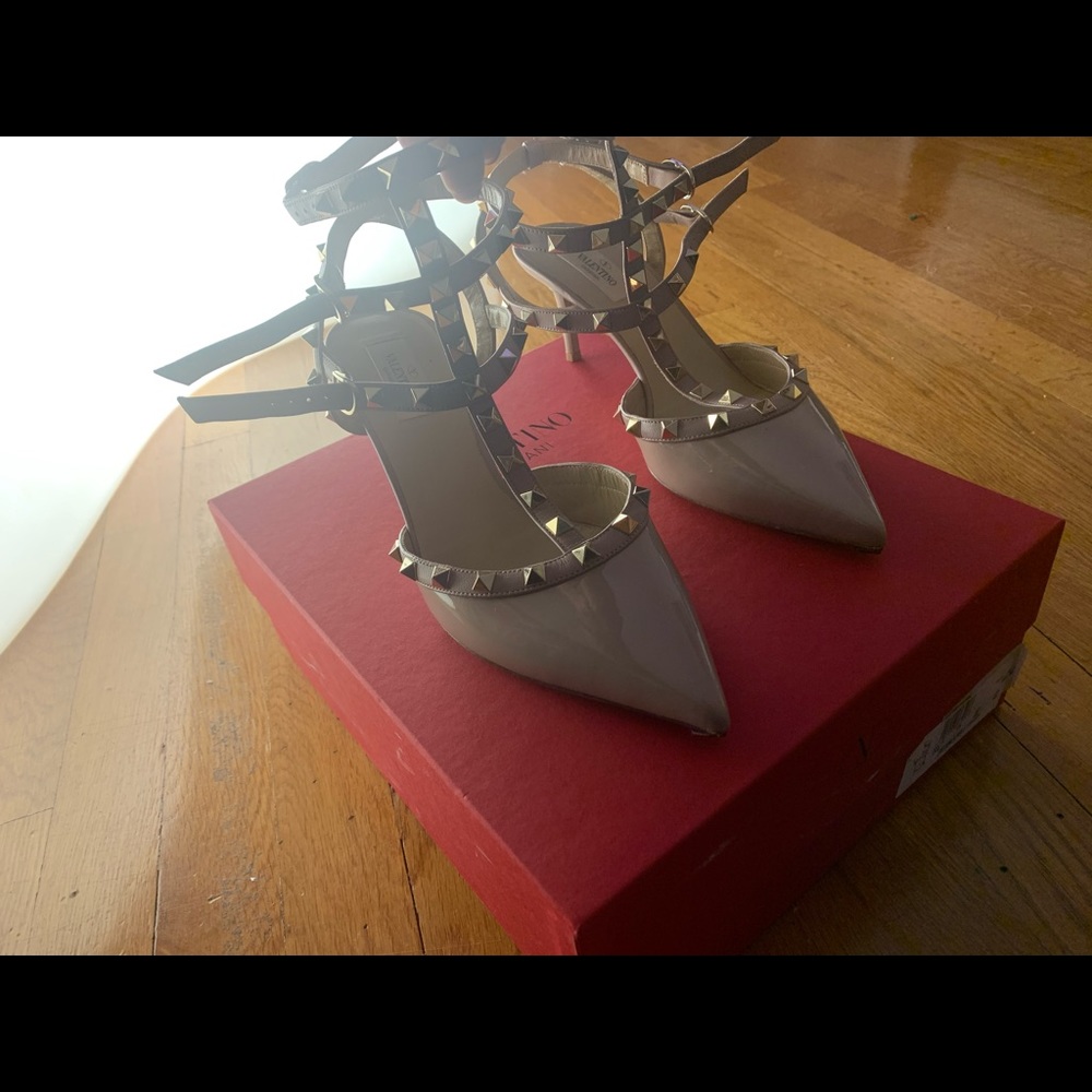 Valentino Rockstud Kitten Heel